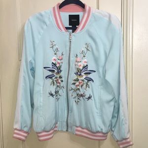 Forever 21 Embroidered Details Jacket